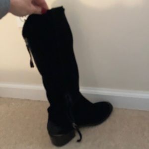 Naughty Monkey suede leather boots 8.5